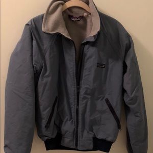 Old school Patagonia bomber style coat